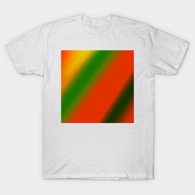 red yellow green black  texture design T-Shirt by Artistic_st